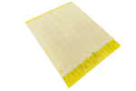 Placa cromática amarilla flexible