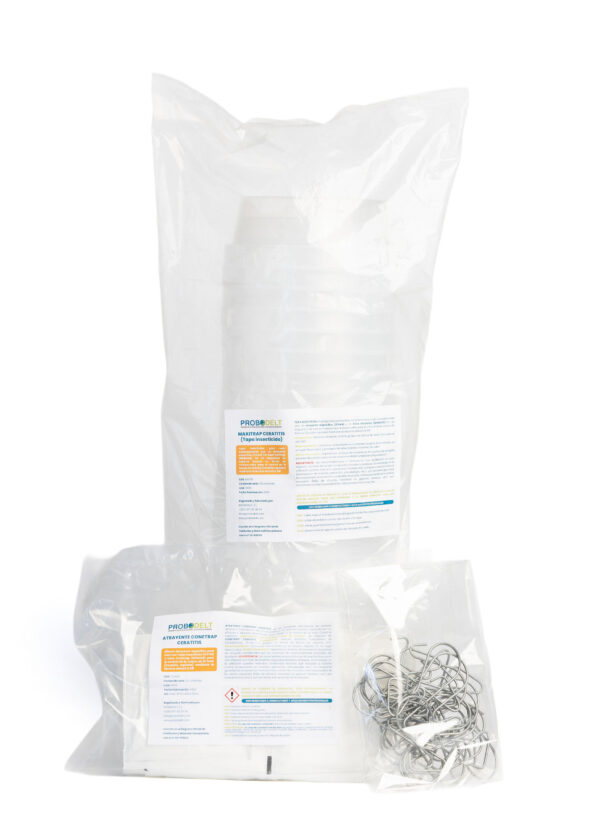 Tapa insecticida Maxitrap + Atrayente Ceratitis (25 unidades)